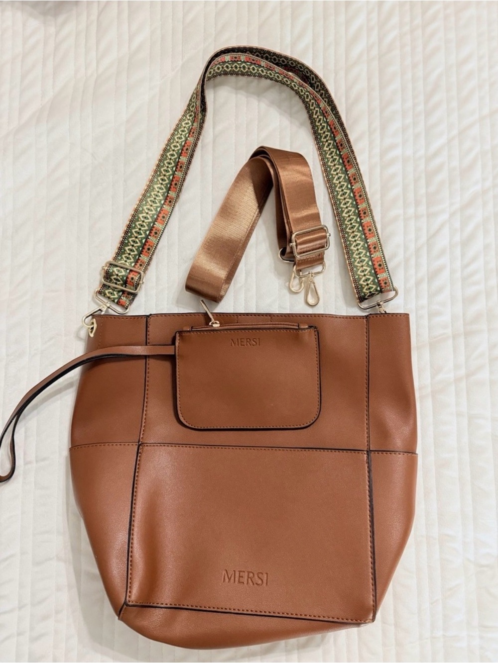 Mersi Demi Vegan Bucket Bag